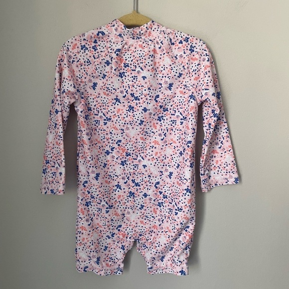 Eddie Bauer Pink & Purple Full Swimsuit Size 18 Months - Picture 6 of 7